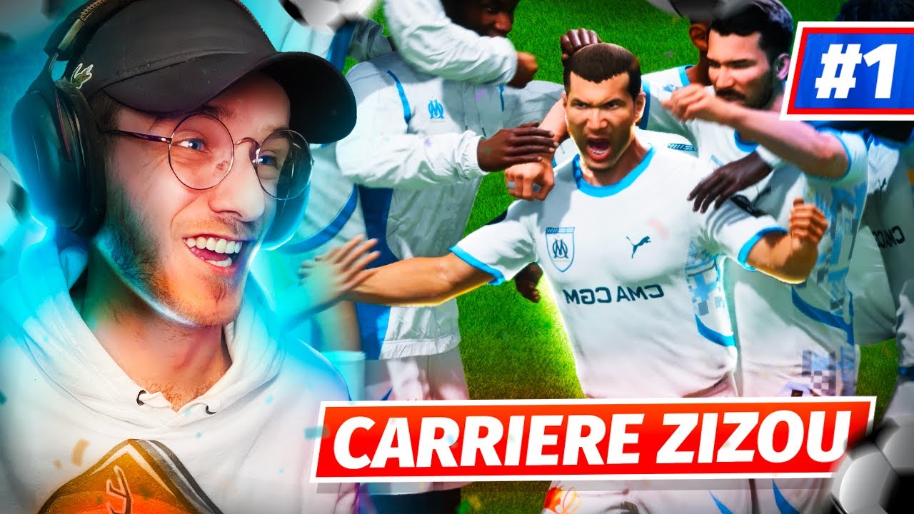 Je DECOUVRE la CARRIÈRE ICONE avec ZIZOU sur EAFC25 ! ( Carrière Zizou E1 )