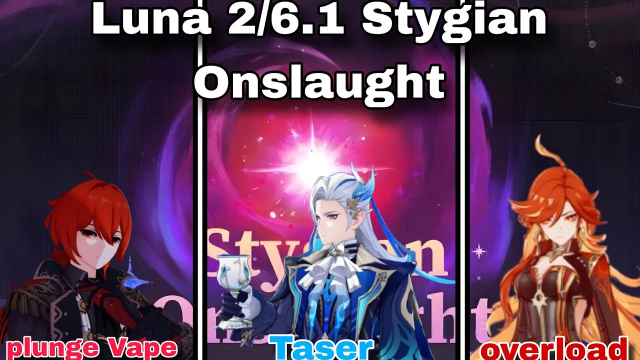 6.1 Stygian Onslaught Fearless Difficulty Clear Mobile || Genshin Impact
