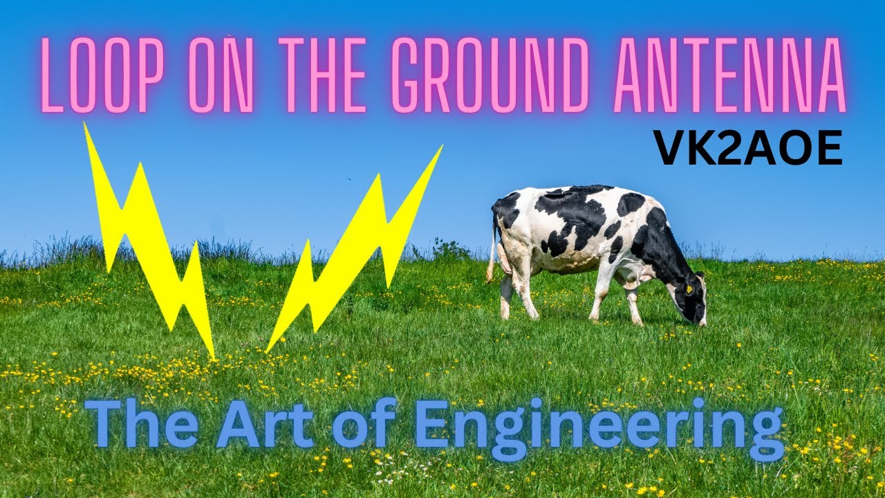 Loop on the ground, receive only antenna @TheArtofEngineering