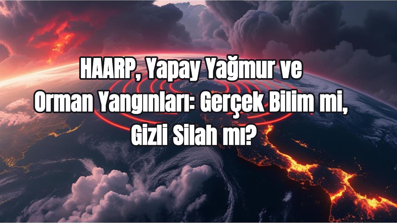 HAARP, Yapay Yağmur ve Orman Yangınları: Ger&ccedil;ek Bilim mi, Gizli Silah mı?