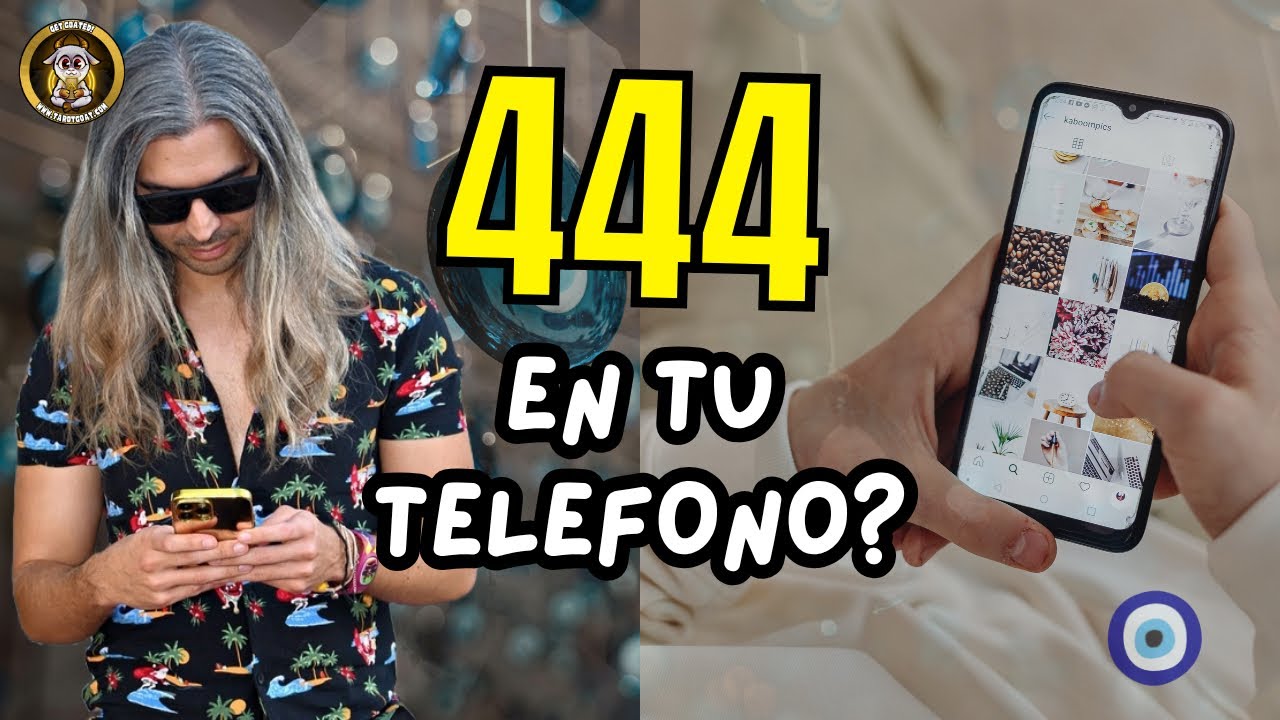 Significado Oculto del N&uacute;mero 444 en tu tel&eacute;fono 🤯 Tiene un Mensaje para ti #numerologia #444
