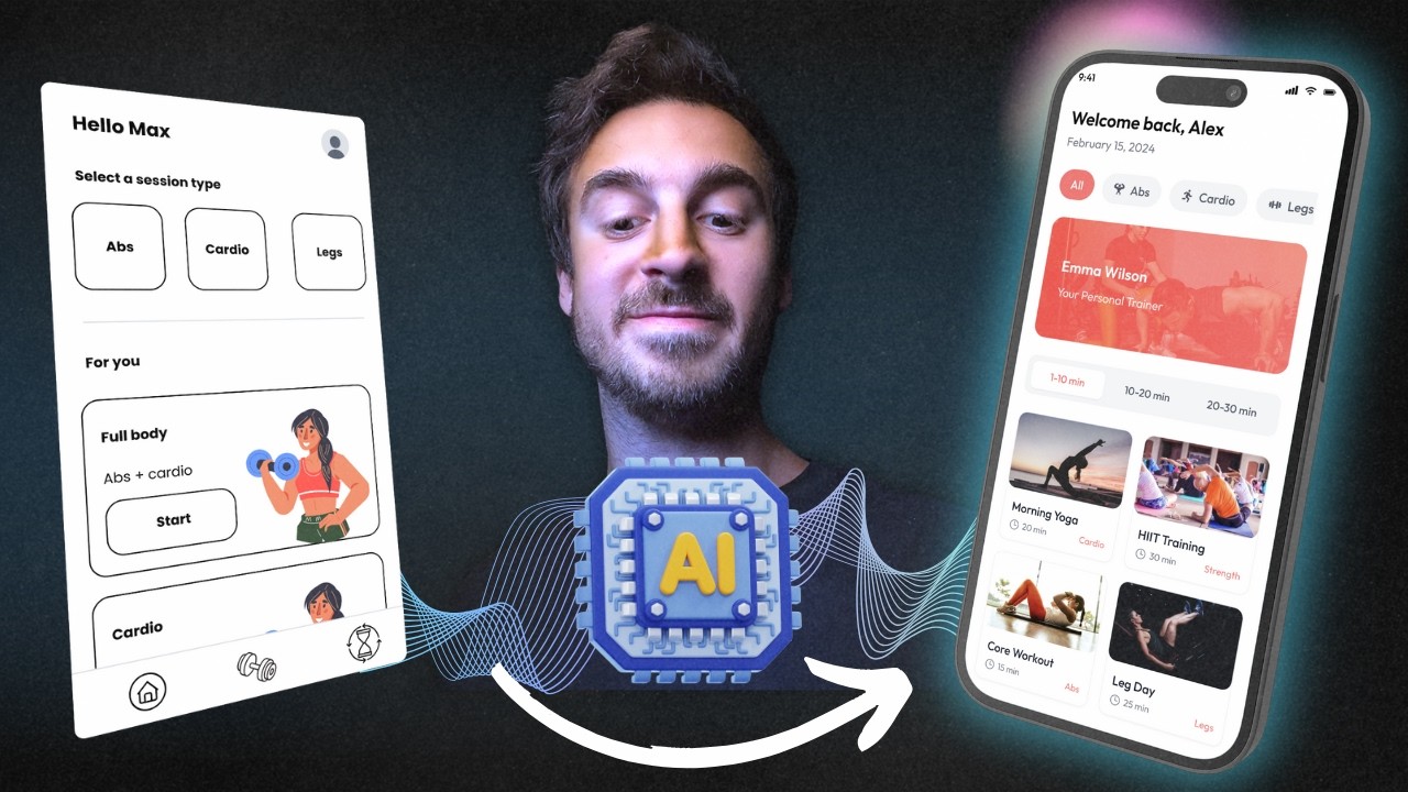 Cette IA fait le design de ton app à ta place (résultats pro, c'est incr)