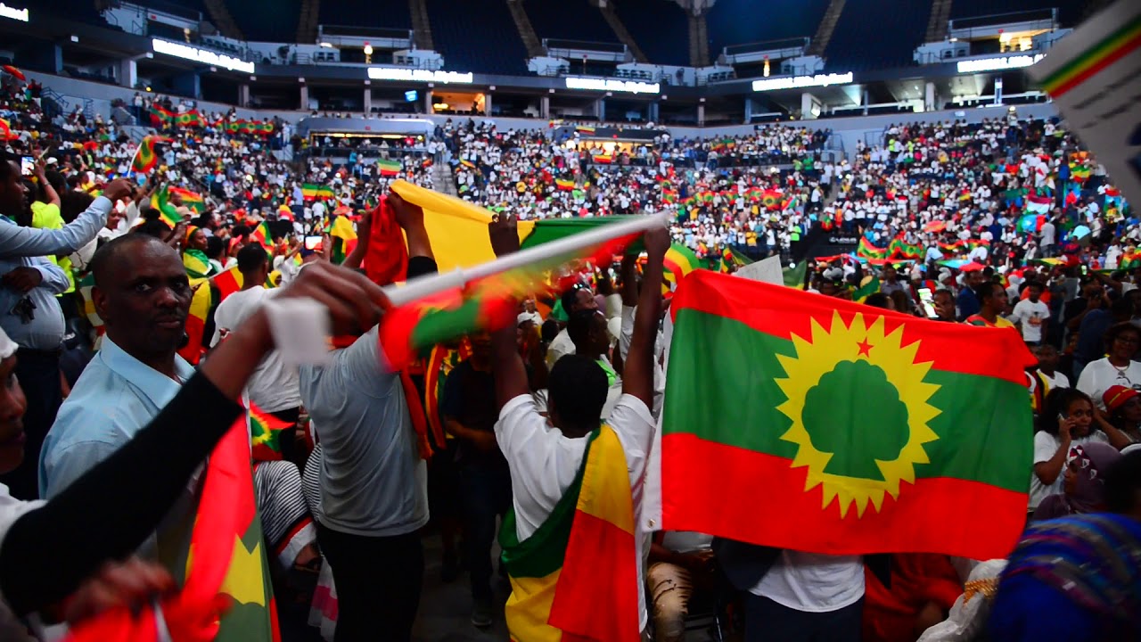 Lema Megersa and Dr. Abiy Ahmed in USA, Minnesota