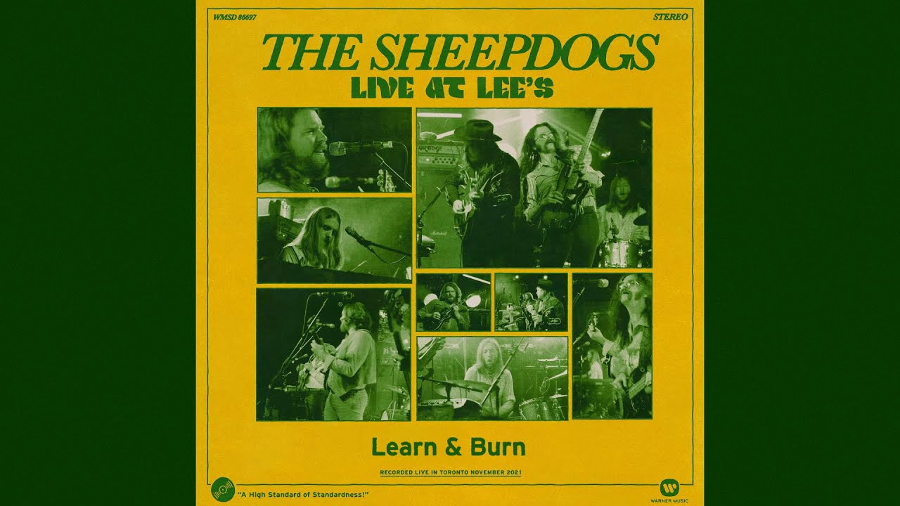 The Sheepdogs - Learn & Burn (Live at Lee's) - Visualizer