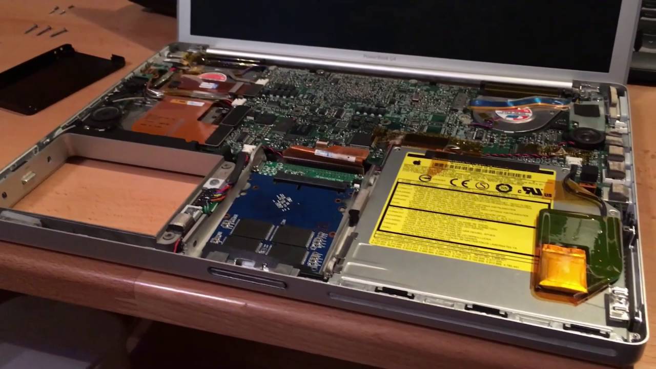Powerbook G4 SSD Upgrade!