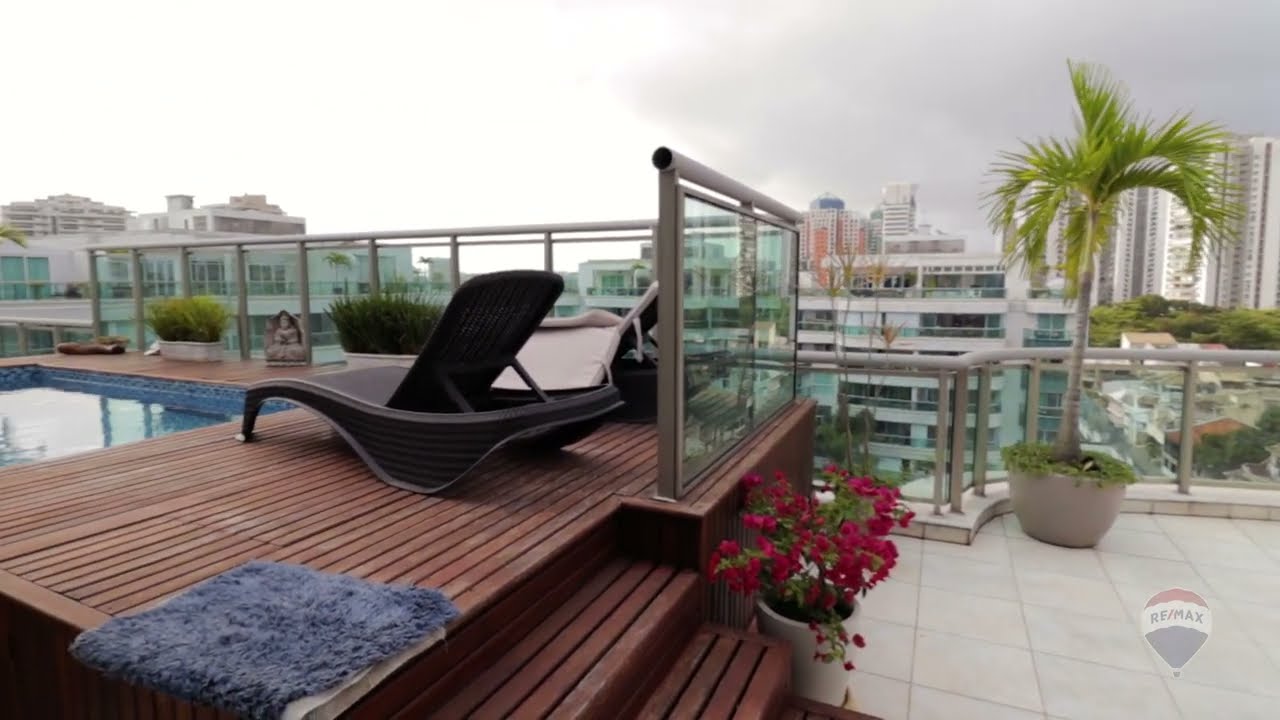 COBERTURA DE LUXO na PRAIA DA BARRA DA TIJUCA | Condomínio Les Résidences de Monaco | RE/MAX Sky