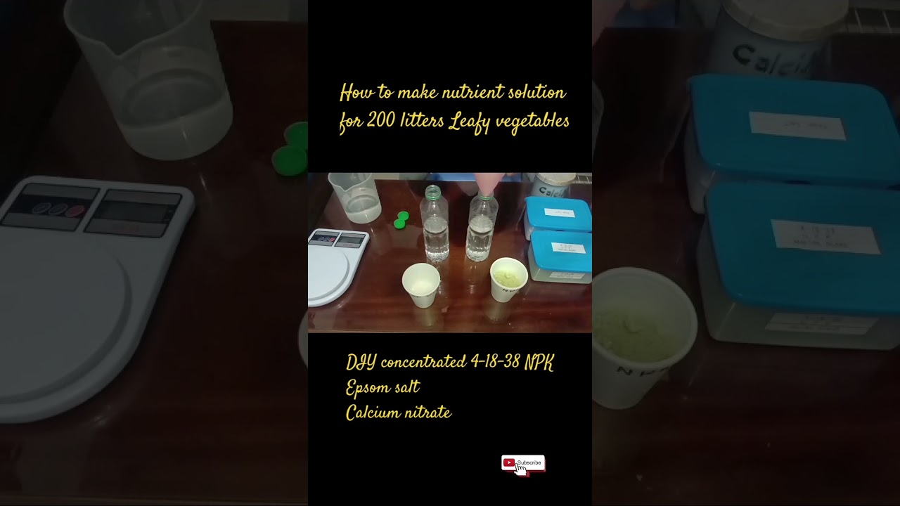#hydroponics #garden #agriculture #masterblend