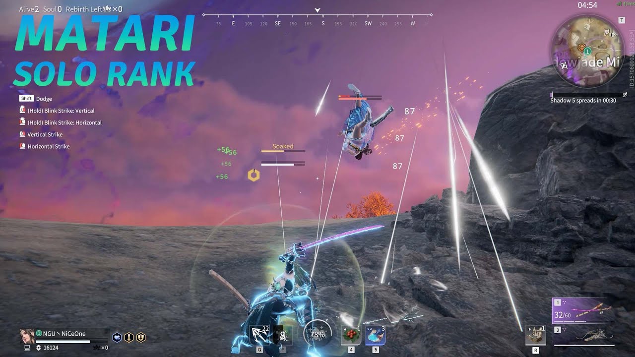 Matari Solo Rank Naraka Gameplays Ep.237 #narakabladepoint #niceonegaming