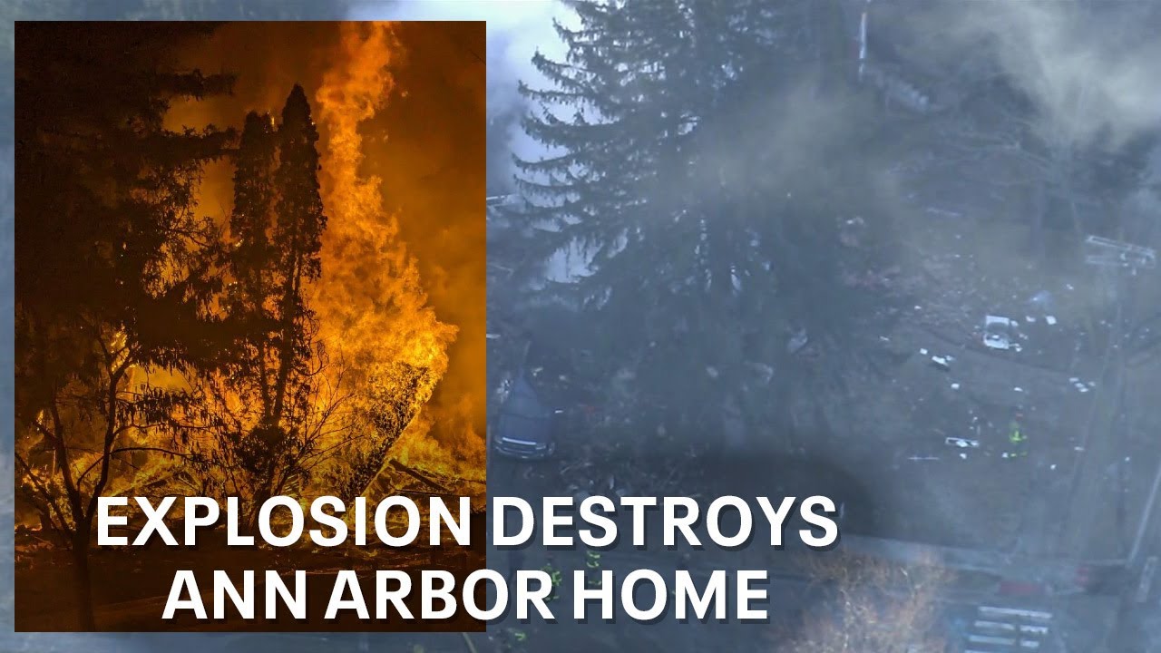 CHOPPER: Ann Arbor home explosion aftermath