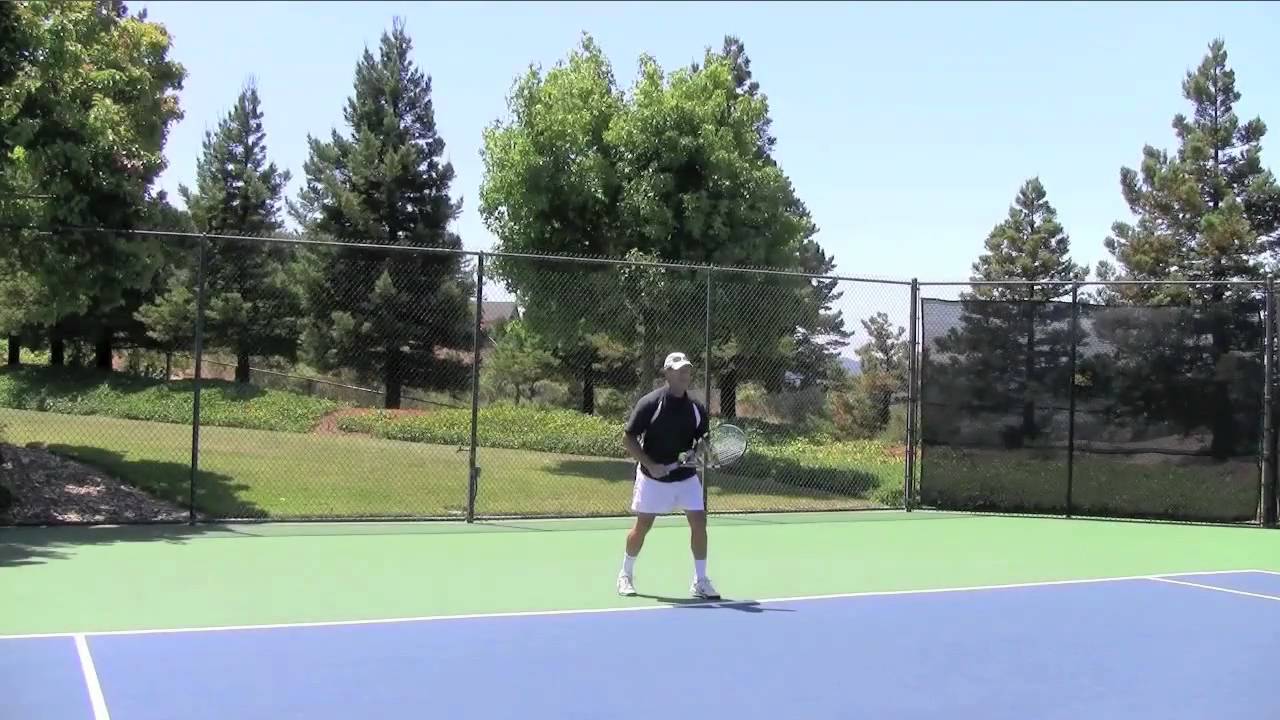 Tennis Forehand Slice Approach Shot Lesson - Chapter 4