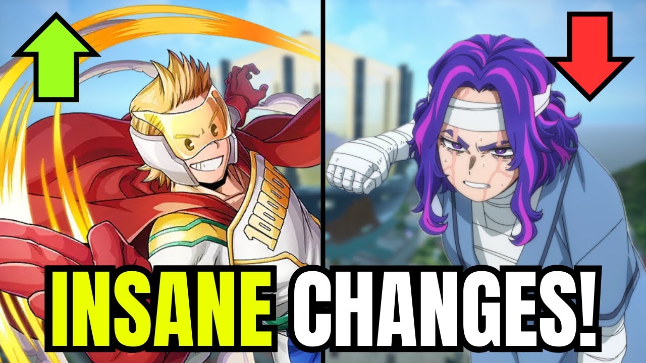 250HP Rapid Mirio is BACK! Lady Nagant GUTTED! My Hero Ultra Rumble Patch Notes Overview