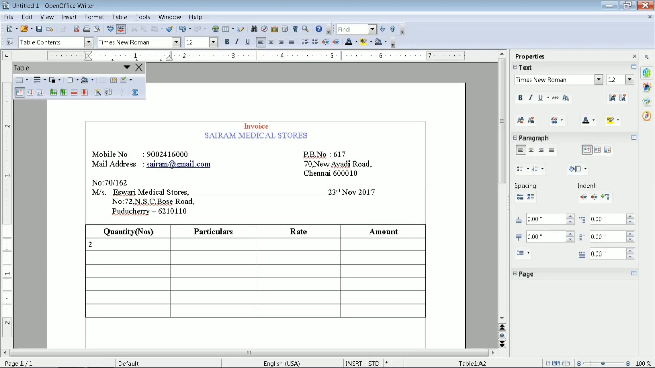 11th computer application practical program 1