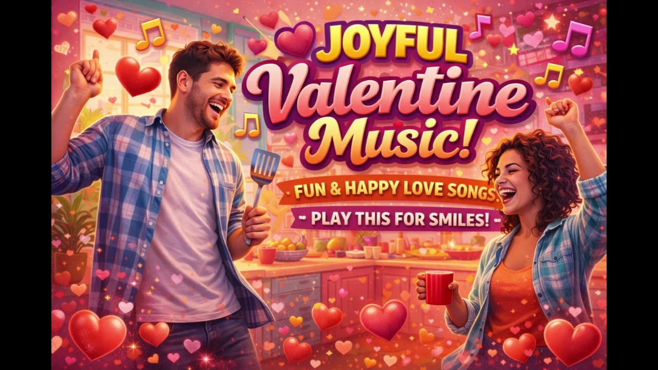 Fun Valentine Music Mix ❤️ Upbeat Romantic Songs for Good Vibes Only