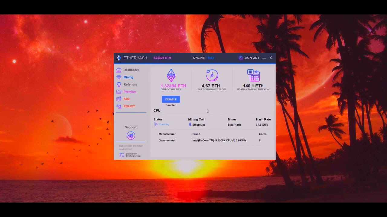 BEST ETHEREUM MINER SOFTWARE / 2 ETHEREUM IN MOUNTH / TUTORIAL/FREE DOWNLOAD