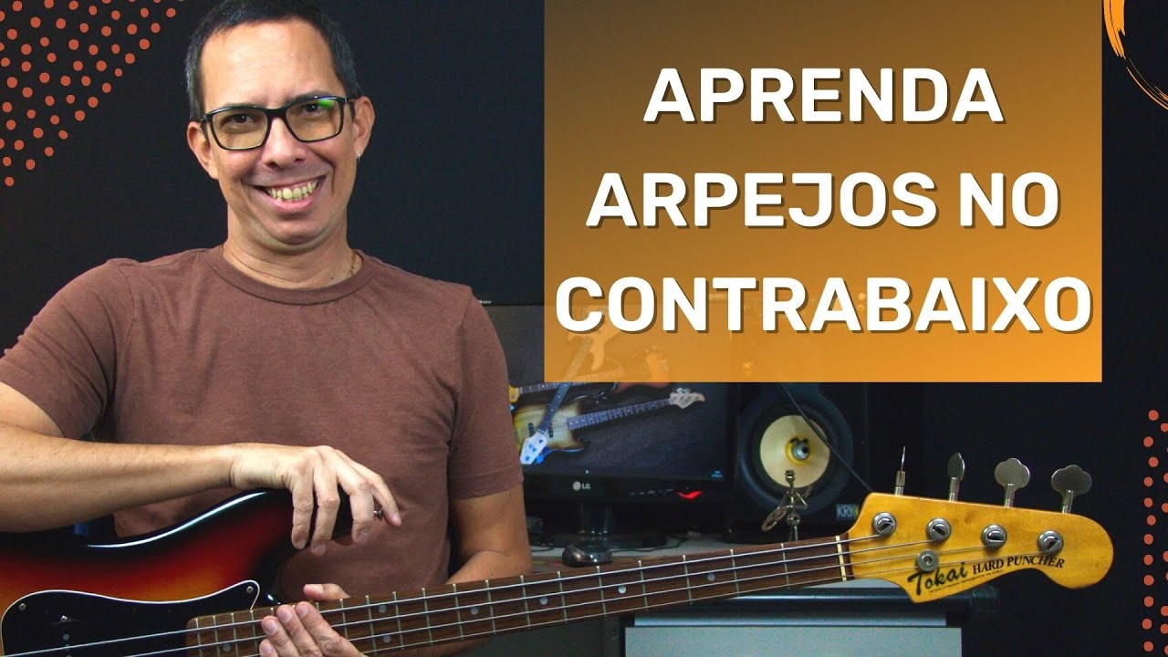 Aprenda arpejos no contrabaixo