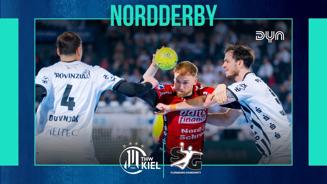 Highlights: THW Kiel - SG Flensburg-Handewitt (Saison 2025/26) DAIKIN HBL | Dyn Handball