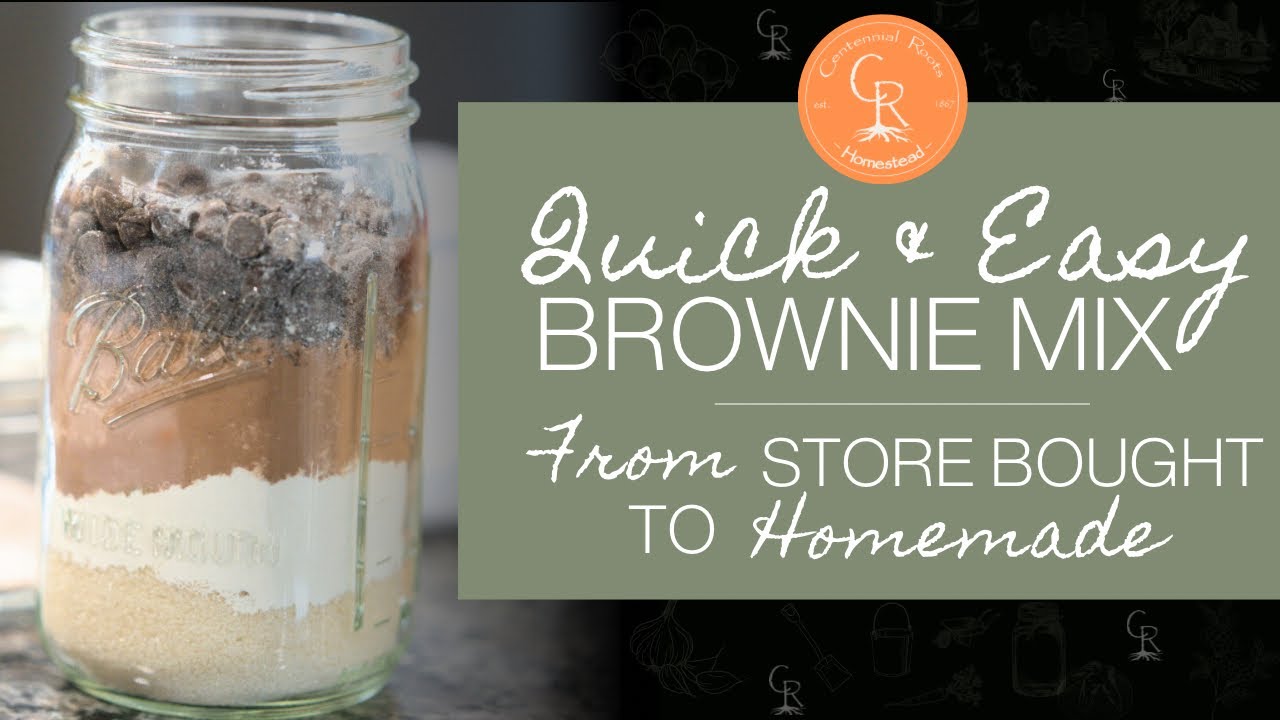 Irresistible Brownie Mix in a Jar | Convenient & Easy | Gift in a Jar | 