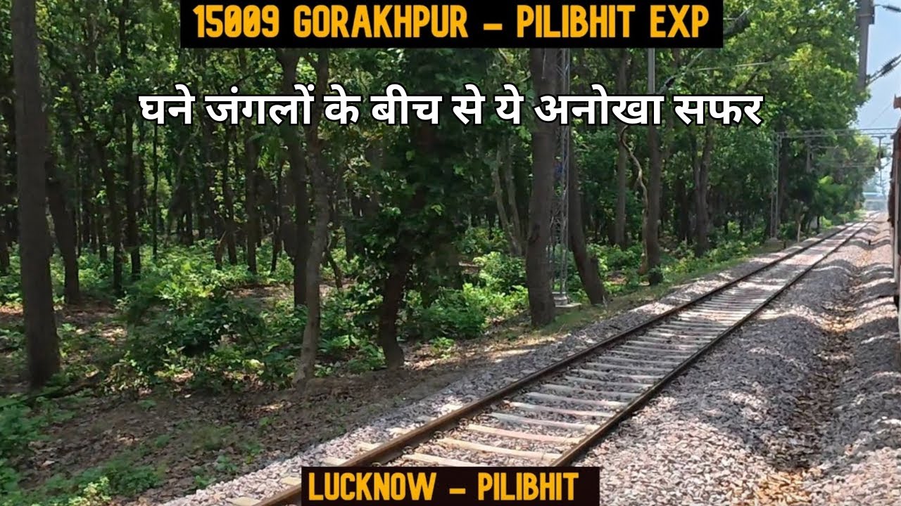 Lucknow - Pilibhit | Onboard 15009 Gorakhpur - Pilibhit Exp