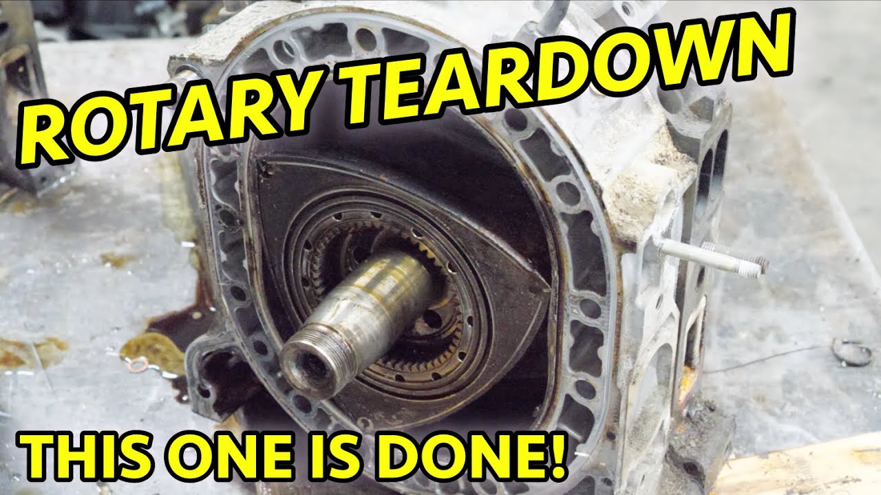 ROTARY! Mazda Rx-8 13B Renesis JUNK Engine Teardown. Series 1 6-Port Disassembly. Is It All SCRAP?