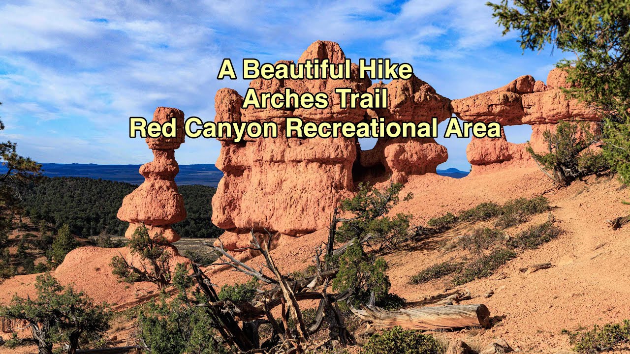 A Beautiful Hike - Arches Trail - Red Canyon National Recreational Area #landscapephotography #utah