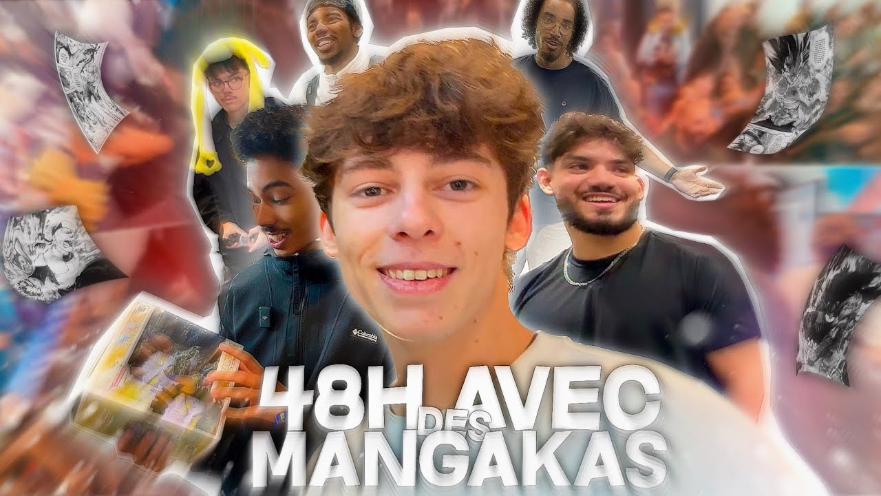 48h AVEC DES MANGAKAS ! (Ma première convention)