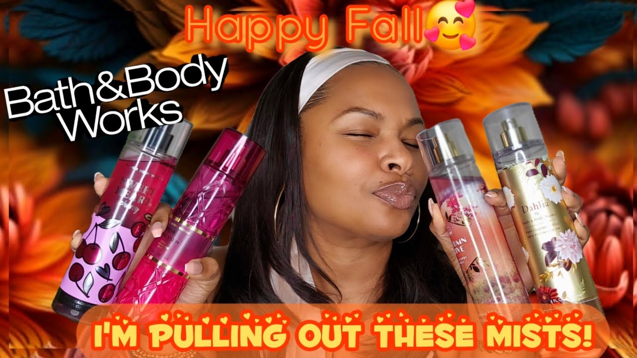 🍁🍂Fall Fine Fragrance Mists🍂🍁|Excited to pull these out|Bath & Body Works| What are you pulling out?