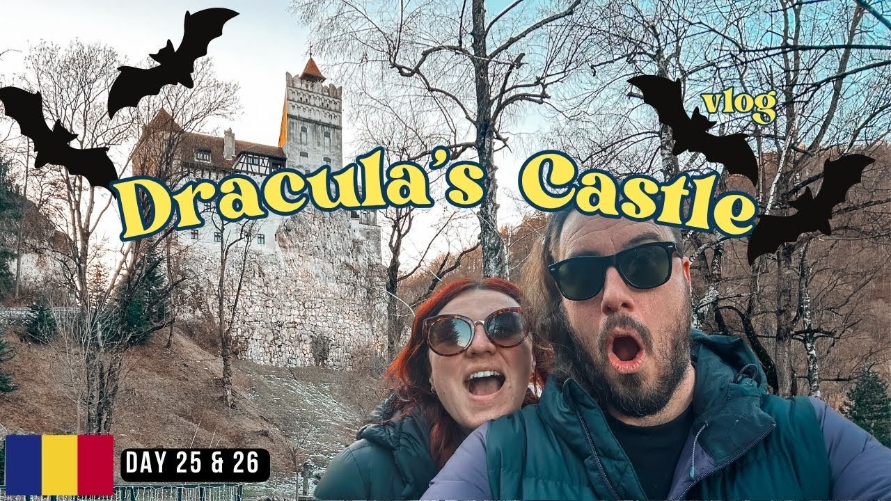 Dracula’s Castle 🧛 | Transylvania Day Trip to Peles Castle & Brasov 🇷🇴 | Europe Vlog | Day 25 and 26