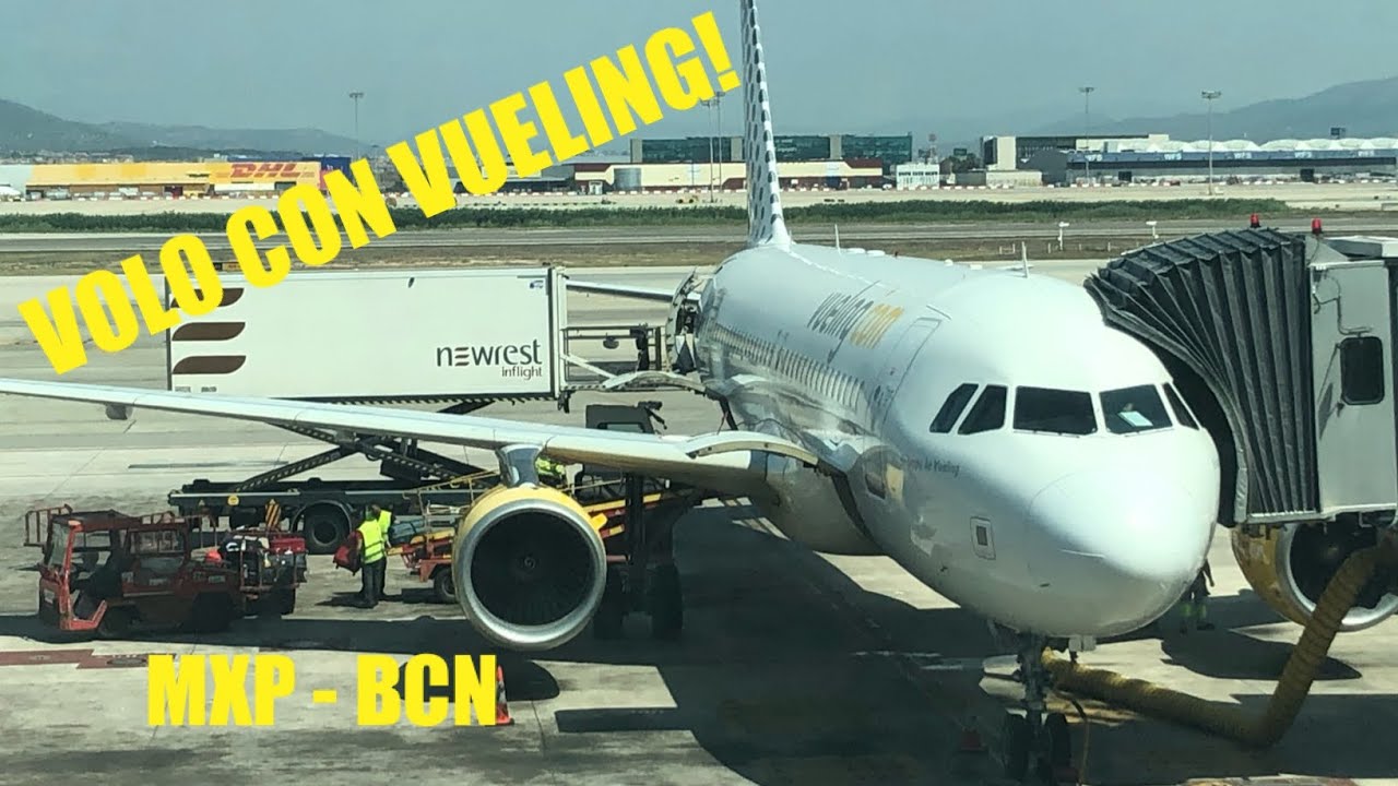 Volo con VUELING da MILANO MALPENSA (MXP) a BARCELLONA (BCN)