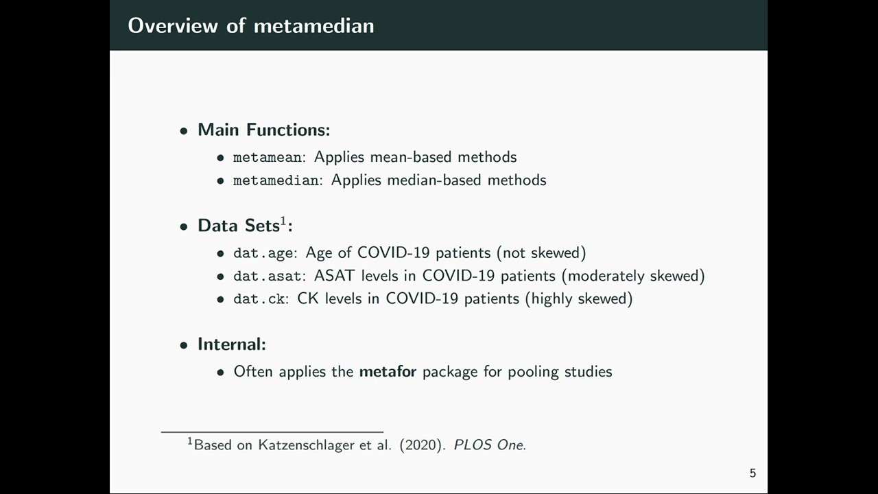 ESMARConf2023: {metamedian} tutorial