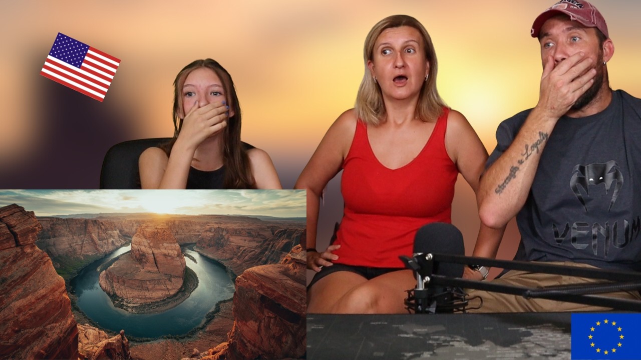 European Family Reacts to Must See American Destinations