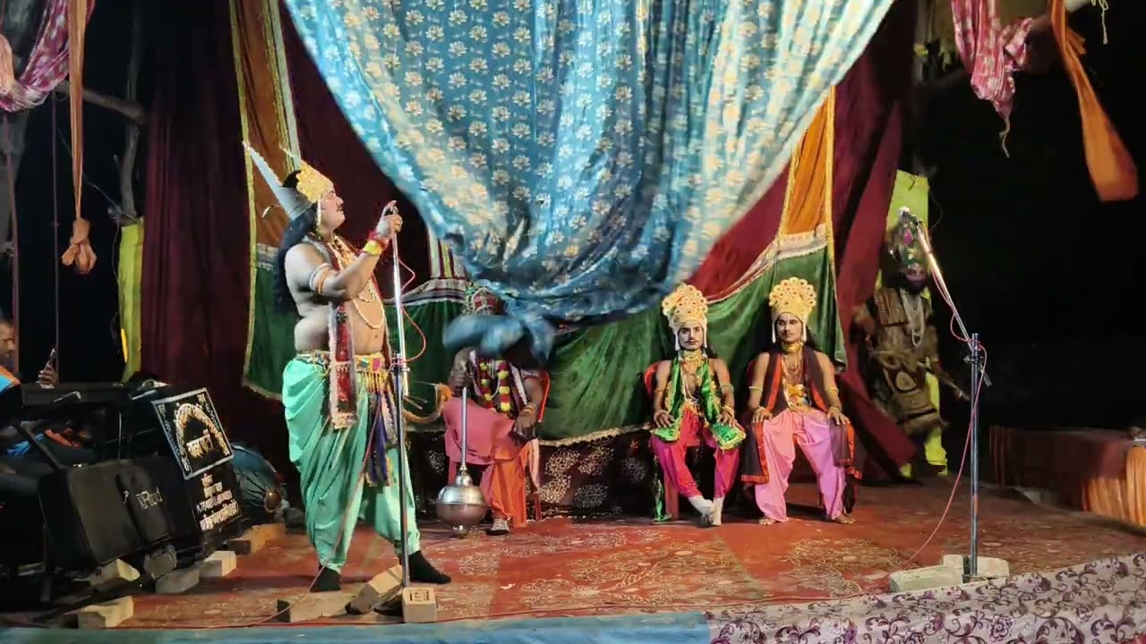 भाग 4 Jay Shri Siddheshwar dharmik Ramleela Tribhuvan Yadav party Hardoi