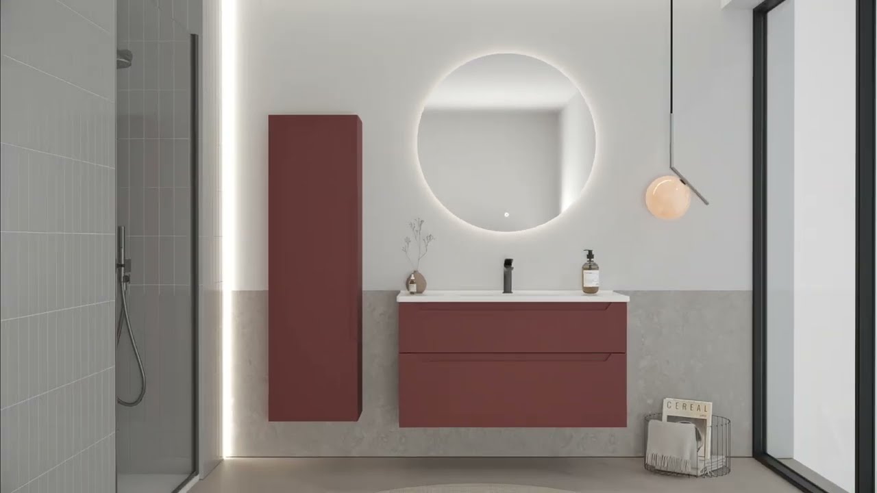 Messina Banyo Dolabı | Dinamik hatlar, enerjinin estetiğe dönüşümü