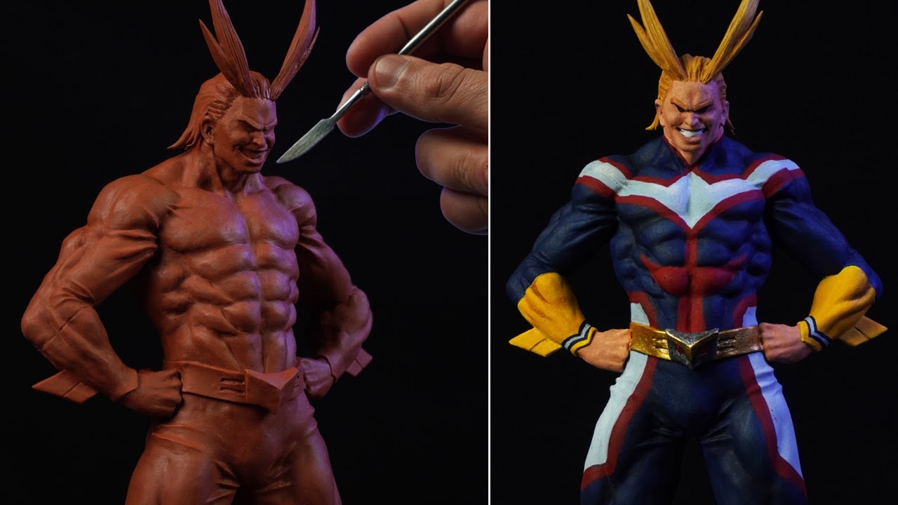 Sculpting All Might | My Hero Academia (Boku no Hero Academia - 僕のヒーローアカデミア)
