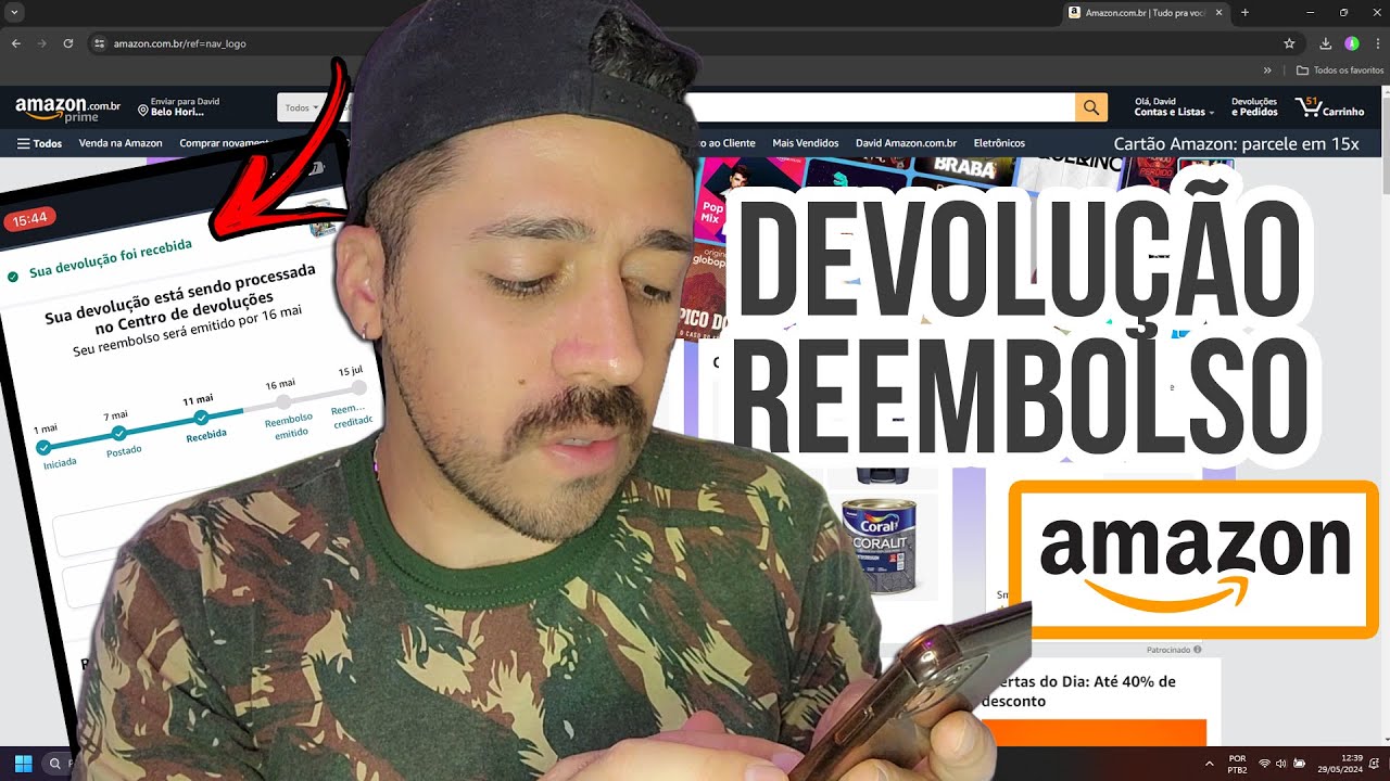 COMO DEVOLVO UM PRODUTO QUE COMPREI NA AMAZON ( Fazer devolu&ccedil;&atilde;o e receber reembolso )