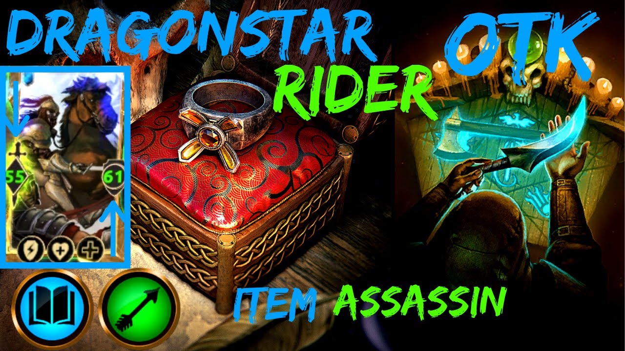 Dragonstar Rider  OTK Combo | Item Assassin | TES Legends