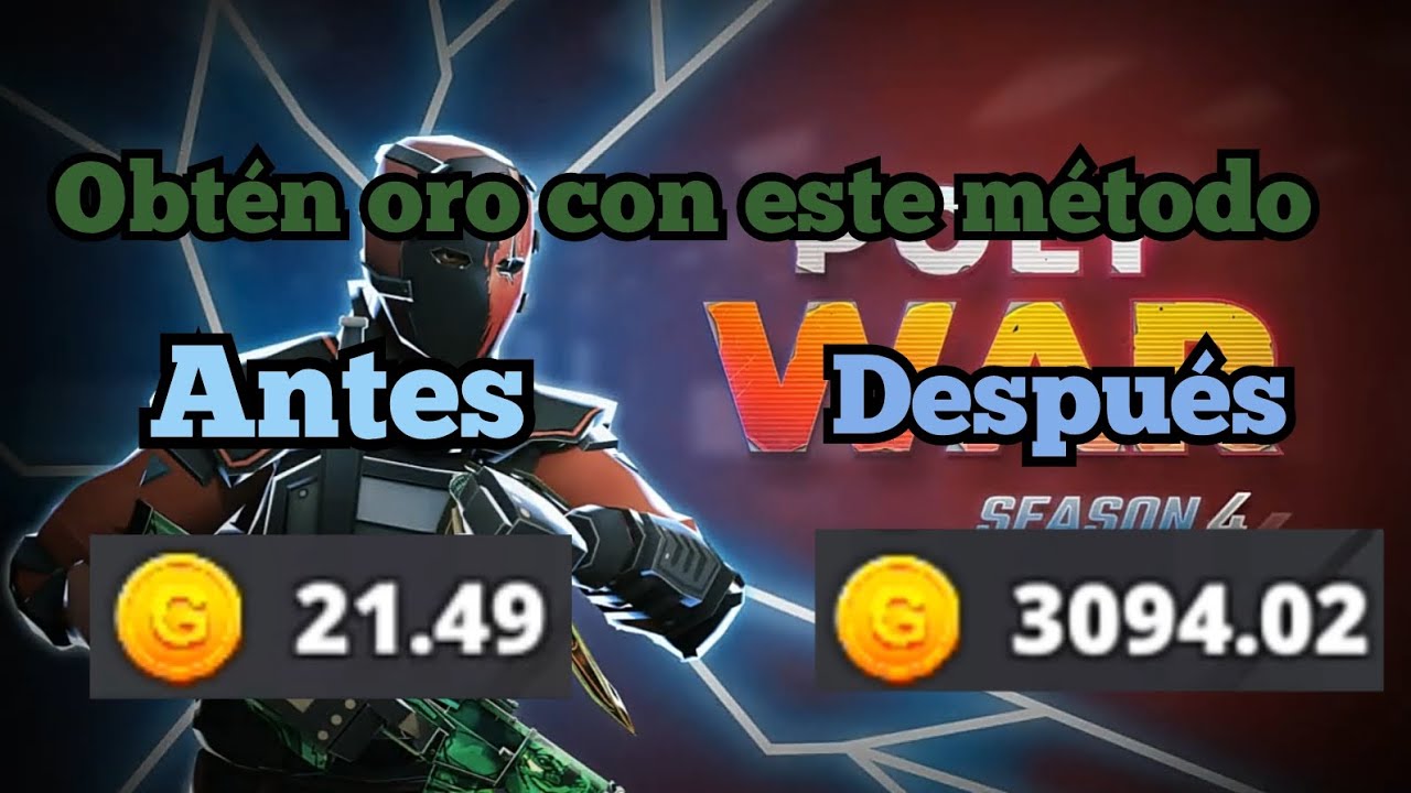 como tener oro con cuanta secundaria en polywar (metodo seguro)