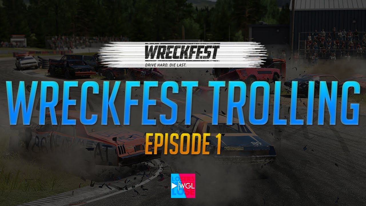 WRECKFEST Троллинг PS4 — Забавные реакции на онлайн-краши, Эпизод 1