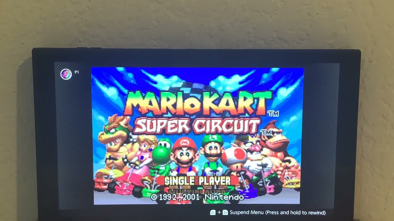 Mario kart super circuit 100cc Extra Lightning cup