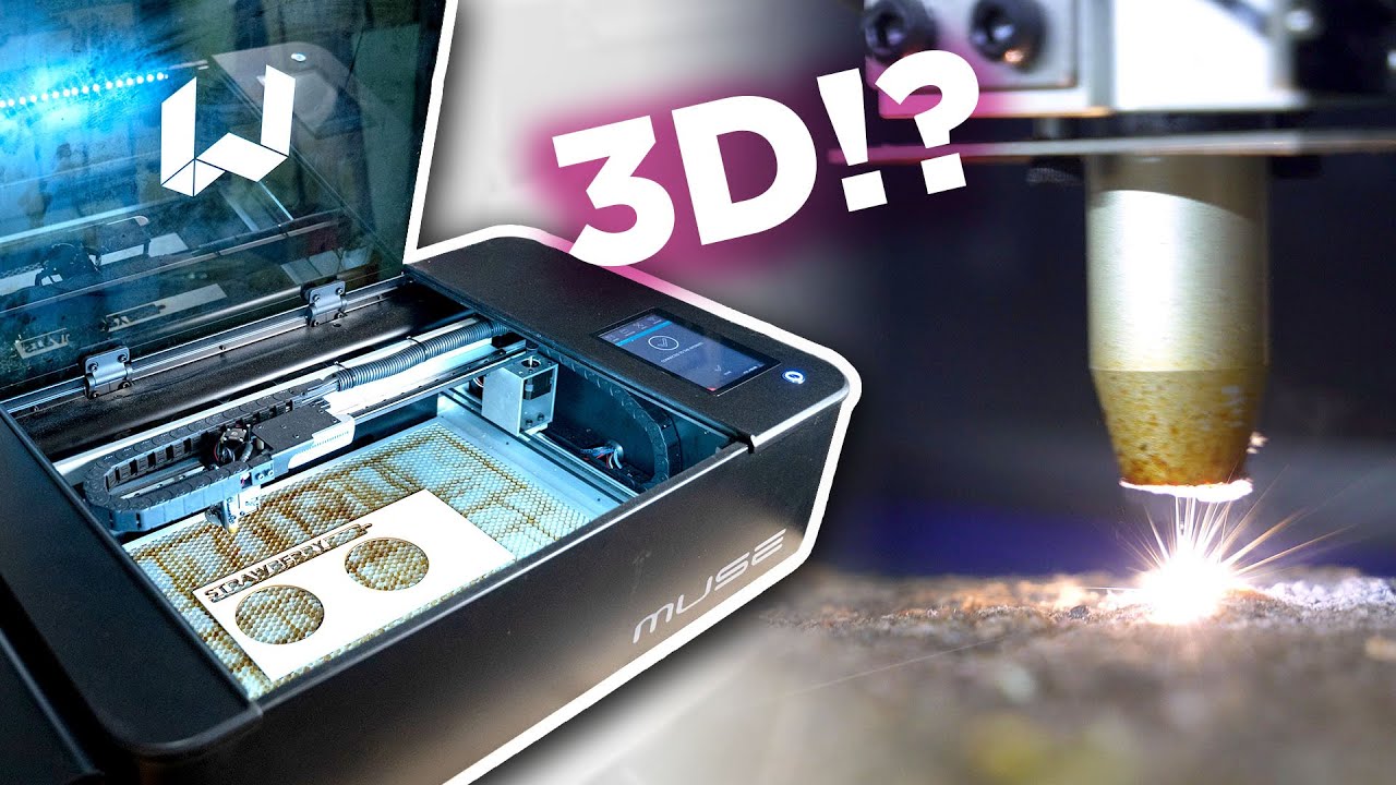 What is a 3D Laser Cutter?  Full Spectrum Muse 3D Review