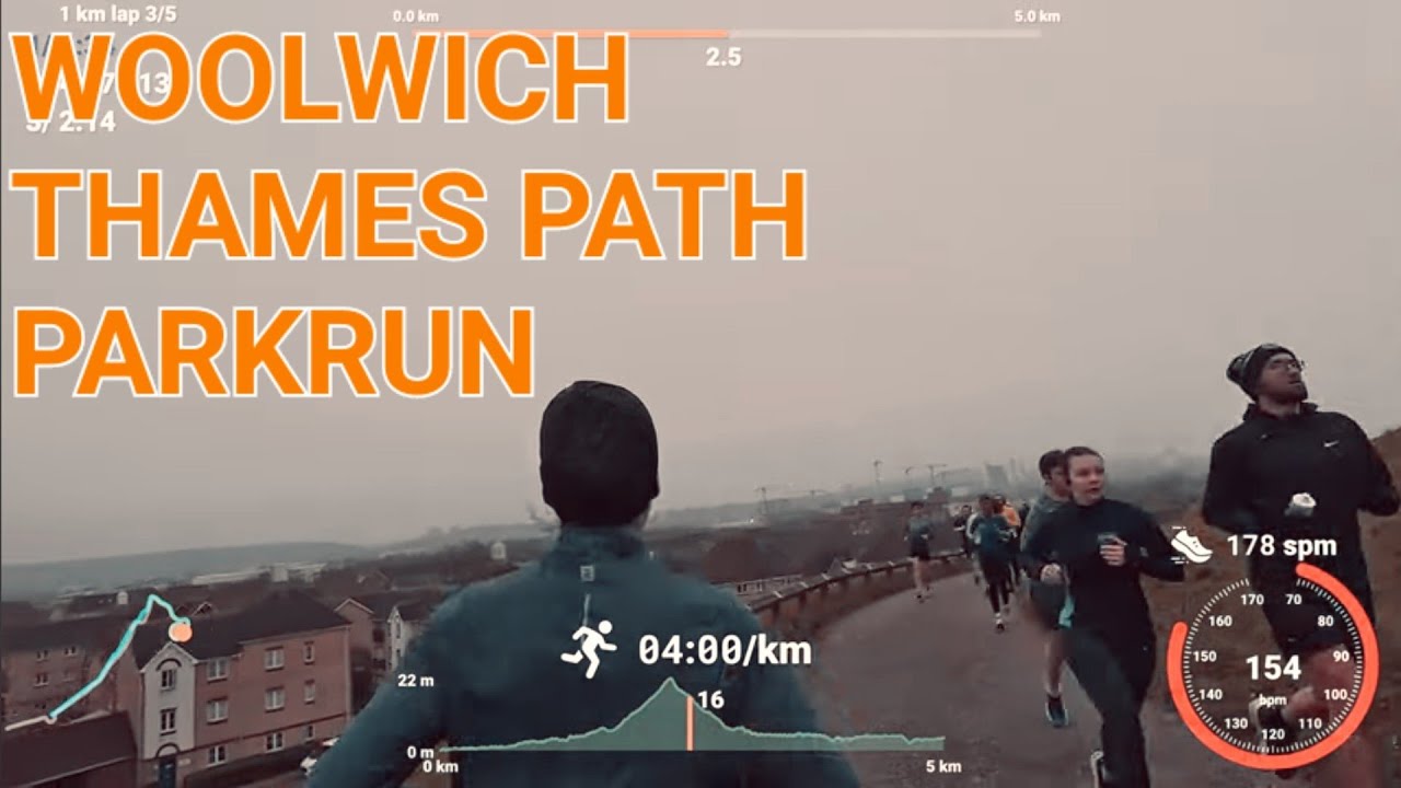 Run at the Woolwich Thames Path parkrun!