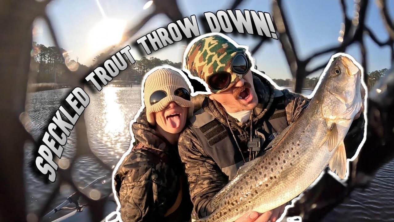 Neuse River Speckled Trout fishing 🎣