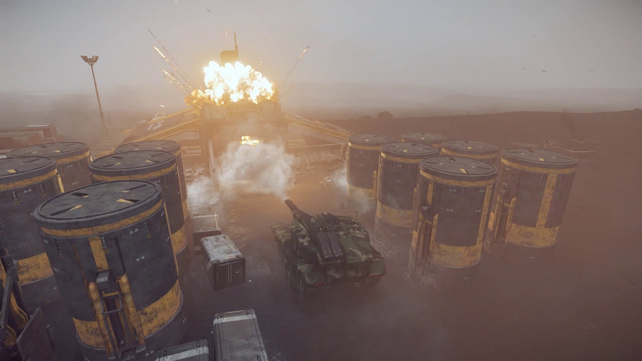 Star Citizen PTU (3.13.1) - Tonk in Action - Mercenary Mission with the Tumbril Nova