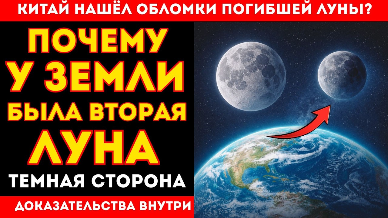 ТЁМНАЯ СТОРОНА ЛУНЫ СКРЫВАЛА ЭТО МИЛЛИАРДЫ ЛЕТ !!!