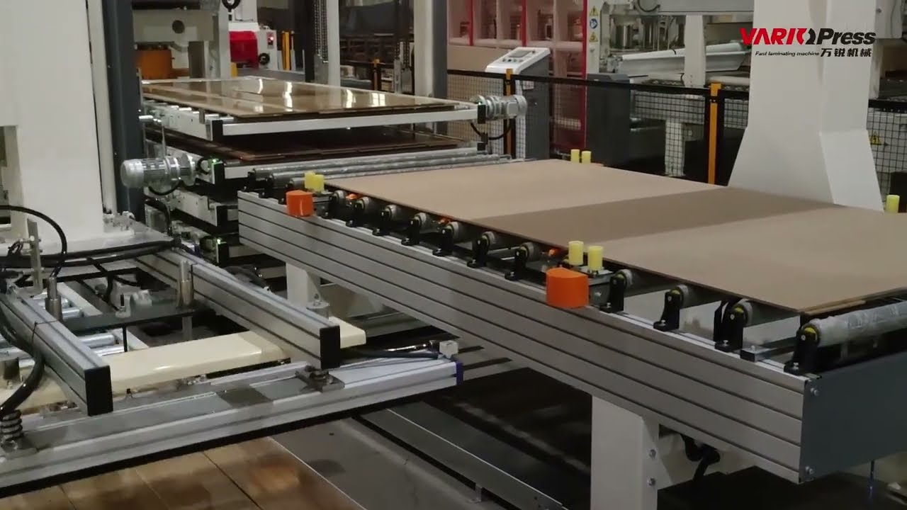 Testing of Vario Auto Flooring production line