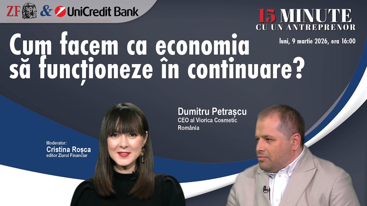 15 MINUTE CU UN ANTREPRENOR 09.03.2026