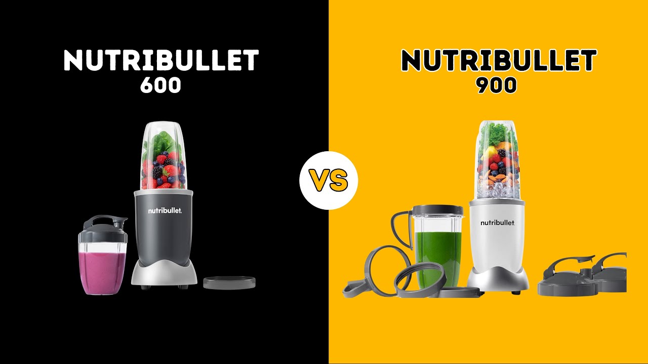 ⭐ NUTRIBULLET 600 ПРОТИВ NUTRIBULLET 900 ⭐ | СРАВНЕНИЕ