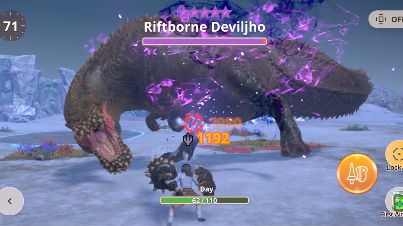 MHNow: Deviljho Lance vs. 10-Star Rift Deviljho