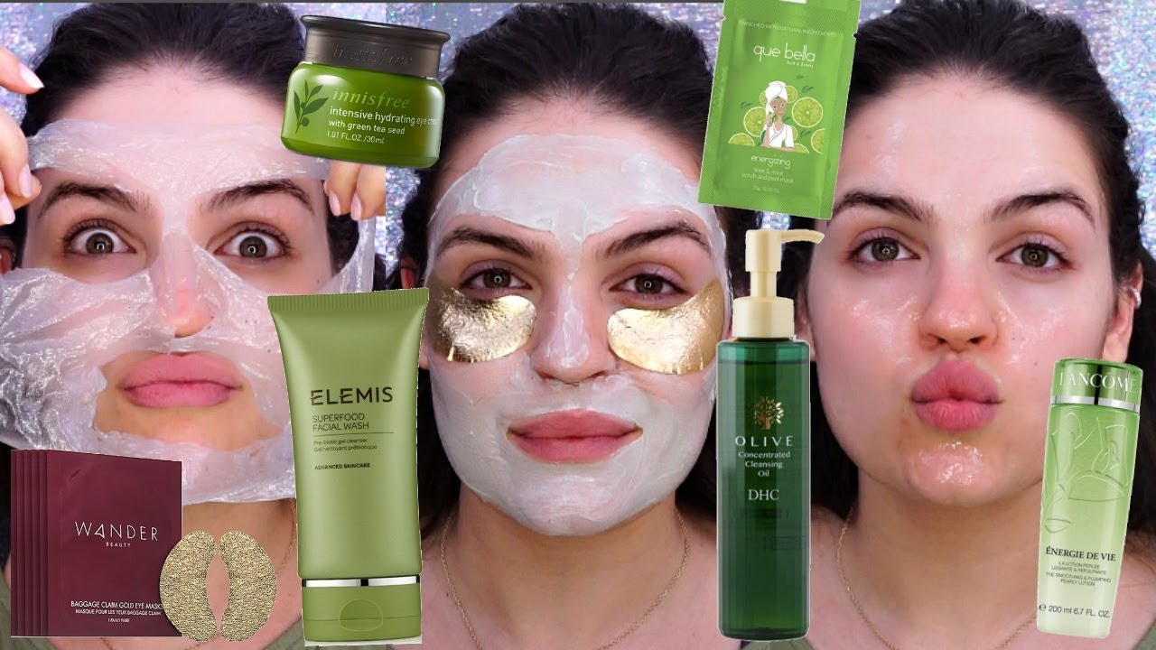 ST PATRICK'S DAY Skincare Routine | GREEN Skincare