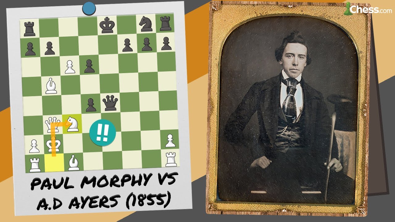 Лучшая игра Morphy, которую вы никогда не видели
