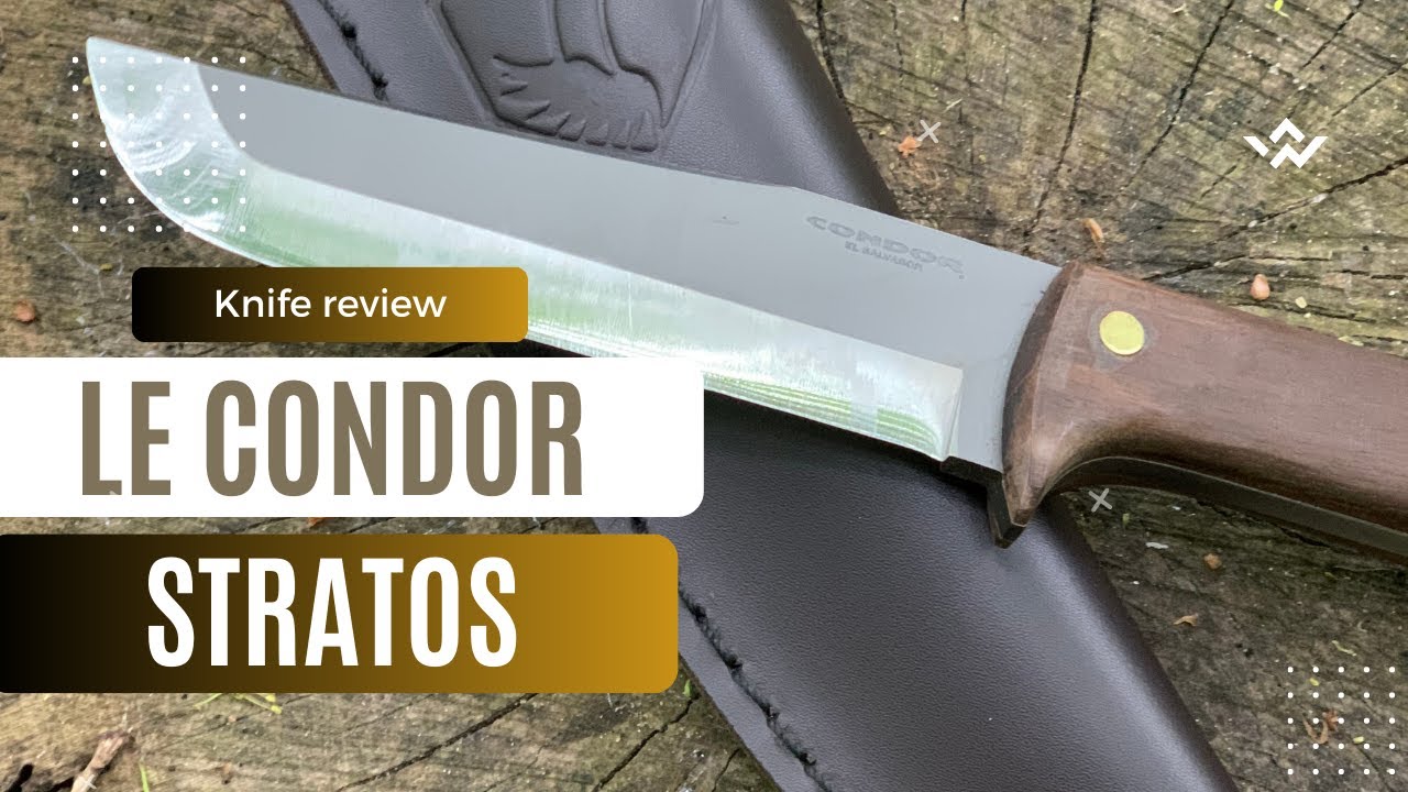 Le bushcraft à la portée de tous avec le Condor Stratos